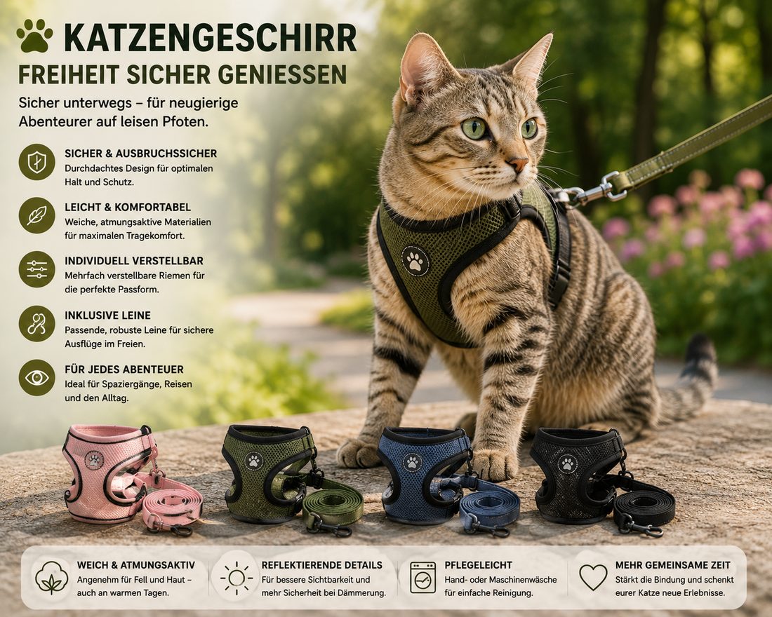 Trixie Soft-Geschirr Weste für Katzen
